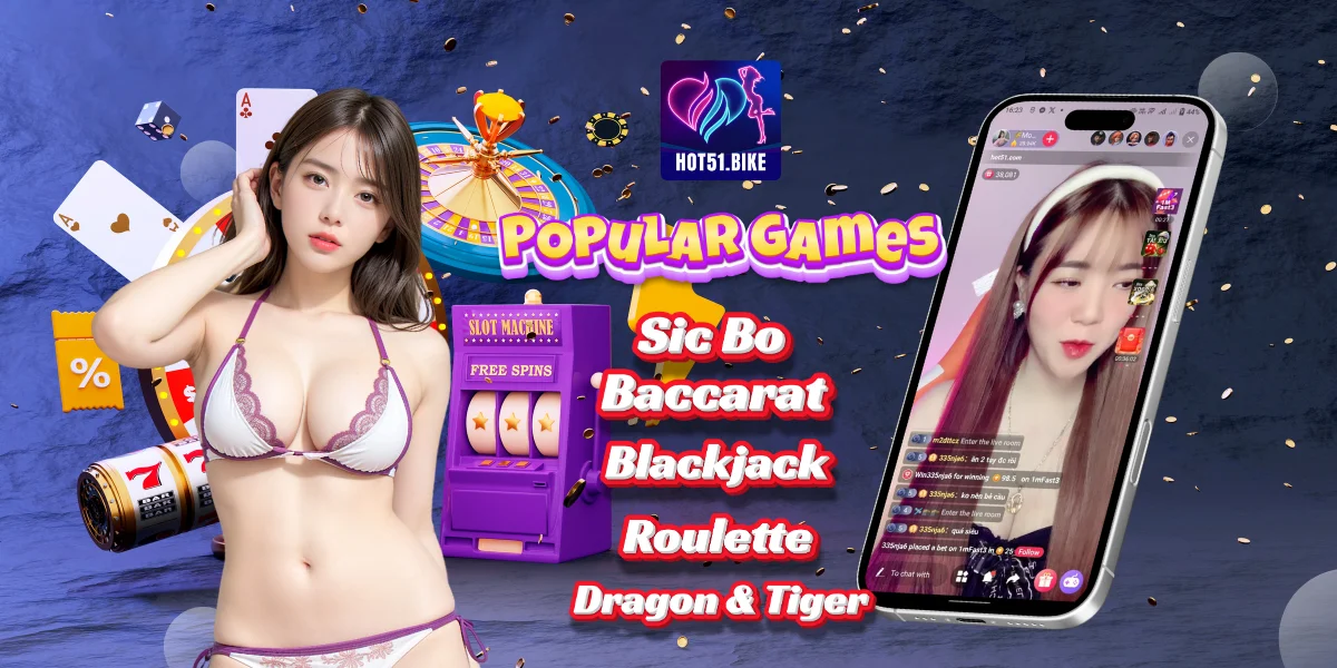 Games in the Live Casino